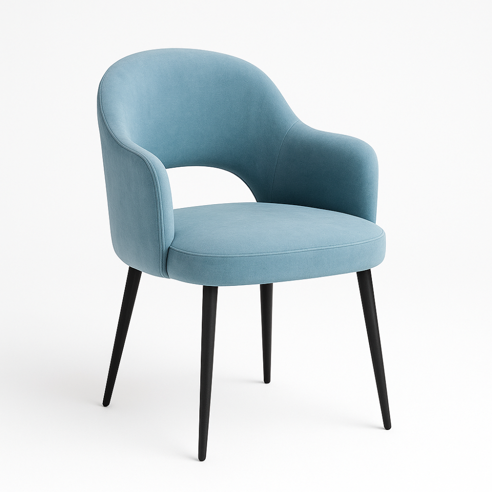 كرسي كافيه مودرن مبطن كرسي كافيه مودرن مبطن بتصميم أنيق للمطاعم والمقاهي - الصورة 1